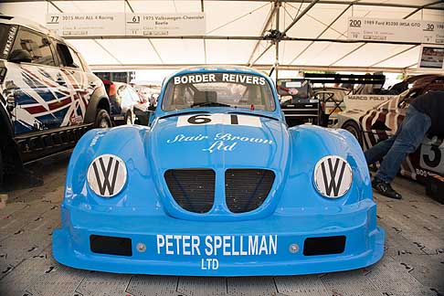 Cronoscalata di auto storiche - 1975 Volkswagen Chevrolet Beetle at the Goodwood Festival of Speed 2015 width=