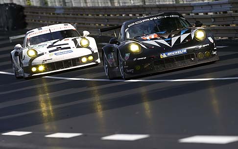 Audi - Per quanto riguarda, invece, la categoria LMP2, inizialmente la Ligier-Nissan n° 35 sembrava vicina alla vittoria. width=