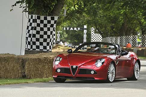 Alfa Romeo - Alfa Romeo 8C Spider al Goodwood Festival of Speed width=