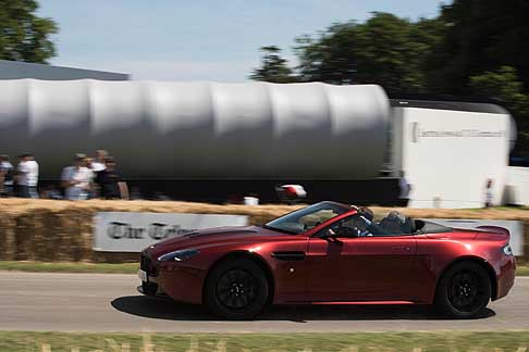 Cronoscalata di auto storiche - Aston Martin V12 Vantage S at the Goodwood Festival of Speed 2015 width=