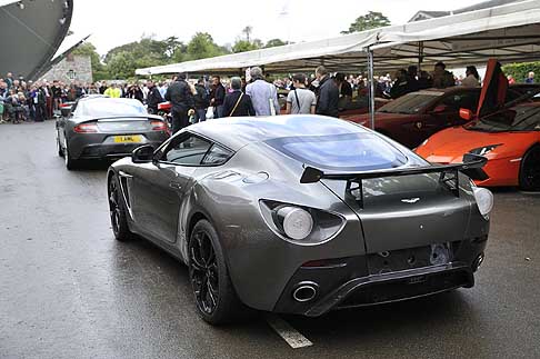 Aston Martin - Aston Martin V12 Zagato super car sportiva al Goodwood Festival of Speed 2012 width=