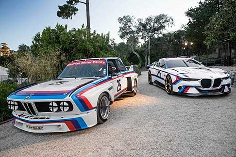 Concept Car concorso di eleganza di Parigi - BMW mostra l´erede dell´iconica CSL