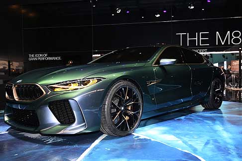 BMW - BMW M8 Gran Coupé è una Prototipo che esprime in modo impressionante il significato della lettera M