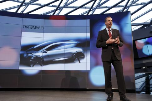 BMW - Lancio del nuovo brand BMW i, Dr. Klaus Draeger, Member of the Board of Management of BMW AG width=