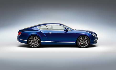 Bentley - Benley Continental GT Speed coupé fiancata laterale width=
