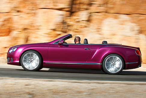 Bentley - Bentley Continental GT Speed Convertible dettagli e prime immagini width=
