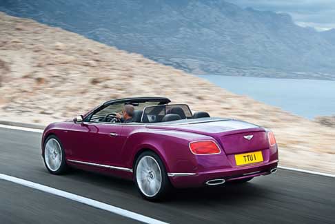 Bentley - Bentley Continental GT Speed Convertible la cabriolet quattro posti più veloce al mondo width=