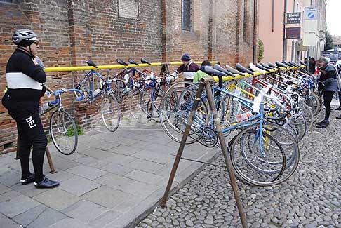La Furiosa - Biciclette d´epoca fine corsa a Piazza Castello a Ferrara