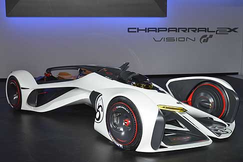Chevrolet - Chevrolet Chaparral 2X Vision Gran Tursimo concept dotata di sistema di propulsione basato sulla tecnologia laser width=