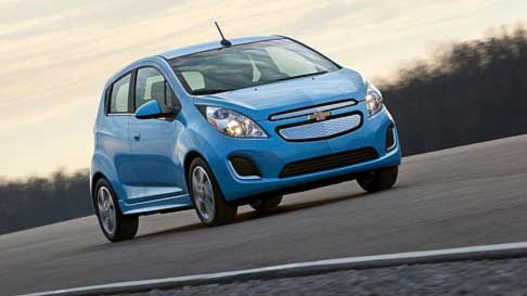 Chevrolet - Chevrolet Spark EV versione elettrica della city car diretta concorrente della Fiat 500 EV width=