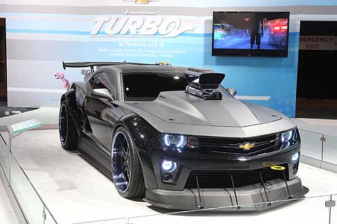 Chevrolet - Chevrolet Turbo Camaro extreme Muscle Cars at the Chicago Auto Show 2013 width=