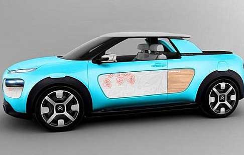 Citroen - Come potrebbe essere la Citroen Cactus M Concept car width=