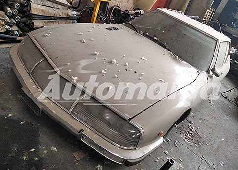 Vintage Cars - Citroen SM GranTurismo nata come un vera Coupè a 4 posti, scoperta in un capannone da Automania