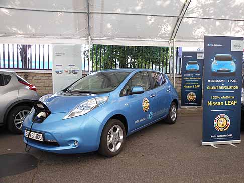 Nissan - Nissan Leaf auto elettrica 100% width=