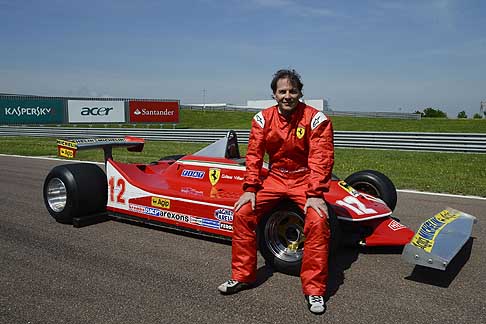 Ferrari - Ferrari 312 T4 con Jacques Villeneuve width=