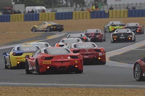 24 Ore di Le Mans - Spettacolo Ferrari Challenge a Le Mans 2013 width=