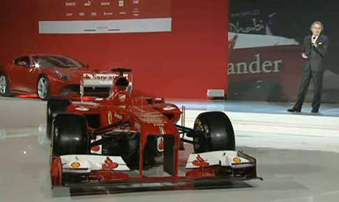 Ferrari - Ferrari F138 con Luca di Montezemolo width=