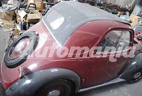 Scoperte Auto da sogno - Fiat 500 Topolino macchina d´epoca del 1939 restaurata e tenuta bene. Scopertoe Auto da Sogno di Automania.it