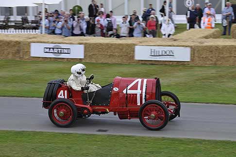 Cronoscalata di auto storiche - Fiat S74 Grand Prix at the Goodwood Festival of Speed 2015 width=