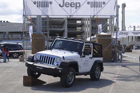 Jeep - Fuoristrafa Jeep wrangler alla 78^ Fiera del Levante width=