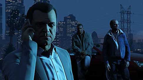 Videogames - Grand Theft Auto V nuove immagini con i tre protagonisti del videogioco width=