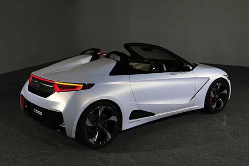 Honda - Honda S660 Concept retrotreno. Con motore da 660 centimetri cubi width=