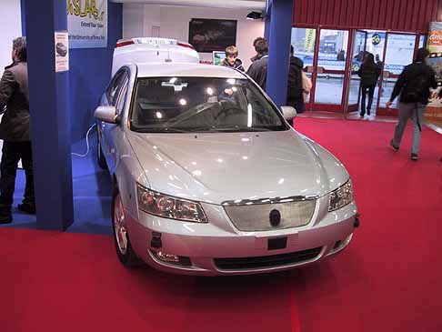 Vislab - Veicolo automatico Braive fotografata da Automania al Motor Show di Bologna 2009 width=