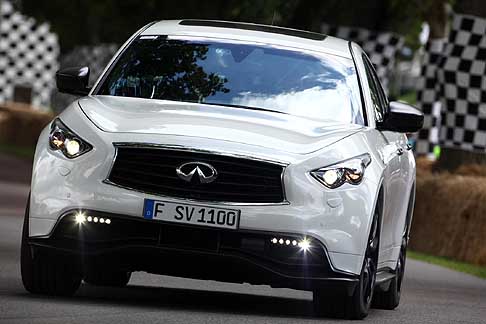 Infiniti - Auto sportiva Infiniti FX Vettel Edition al Goodwood Festival of Speed 2014 width=