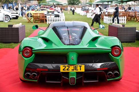 Ferrari - Jay Kay LaFerrari posteriore supercar al London Salon Privè 2014 width=