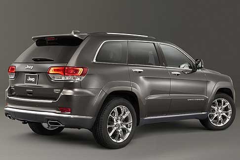 Jeep - Jeep Grand Cherokee 2014 posteriore al Salone di Ginevra 2013 width=