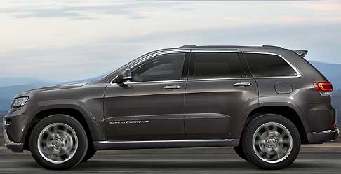 Jeep - Jeep Grand Cherokee MY 2014 fiancata laterale Ginevra 2013 width=