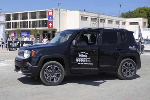 Jeep - Jeep Renegade test drive alla 78^ Fiera del Levante di Bari. Jeep Renegade test off road width=