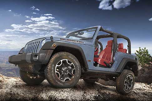 Jeep - Fuoristrada Jeep Wrangler Rubicon 10th Anniversary Edition a Ginevra 2013 width=