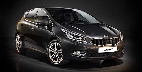 Kia - Kia Cee´d 2012 la gamma di motorizzazioni sono composte da cinque diverse unità, due a benzina e tre unità a gasolio width=