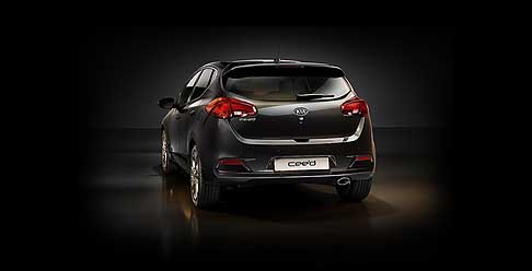 Kia - Nuova generazione della Kia Cee´d 2012 posteriore vettura width=