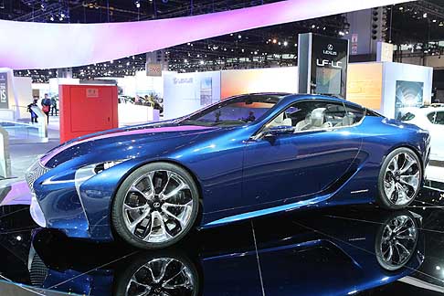 Lexus - Lexus LF-LC at the Chicago Auto Show 2013 width=