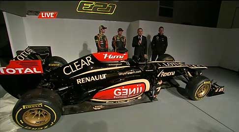 Lotus F1 - Monoposto Lotus di Formula 1 E21 width=