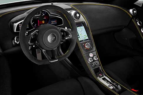 McLaren - McLaren 650S interni vettura width=