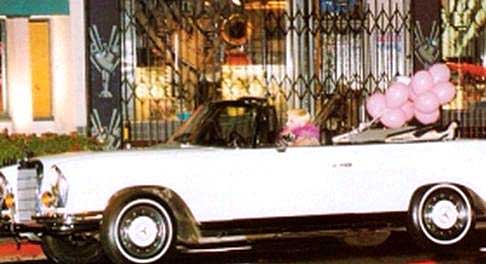 Star cars - Madonna e la Mercedes-Benz 280 SE width=