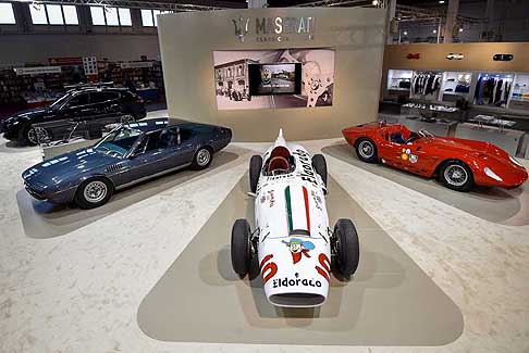 Auto e Moto d´Epoca 2016 - Panoramica vetture vintage Maserati a Auto e Moto d´Epoca 2016