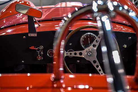 Auto e Moto d´Epoca 2016 - Maserati Birdcage Tipo 611959 dettaglio vettura del 1961 alla Fiera di Padova 2016