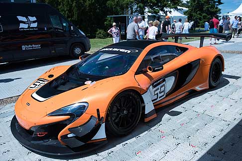 Cronoscalata di auto storiche - McLaren 650s GT3 at the Goodwood Festival of Speed 2015 width=