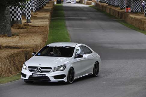 Mercedes-Benz - Mercedes-Benz CLA 45 AMG in pista a Goodwood Festival of Speed 2014 width=