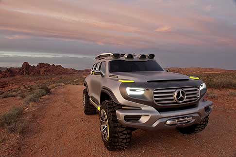 Mercedes - Mercedes-Benz Ener-G-Force off road destinato alle forze armate width=