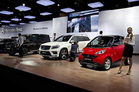 Mercedes - Mercedes-Benz and Smart at the Moscow Motor Show 2012 width=