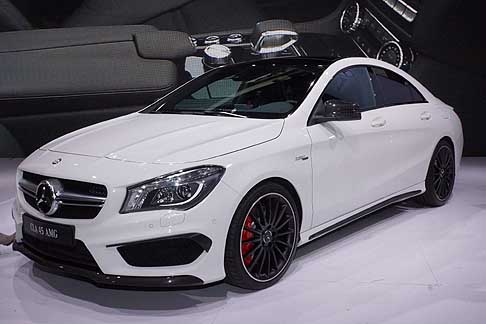 Mercedes-Benz - Mercedes CLA 45 AMG world premiere at the New York Auto Show 2013 width=