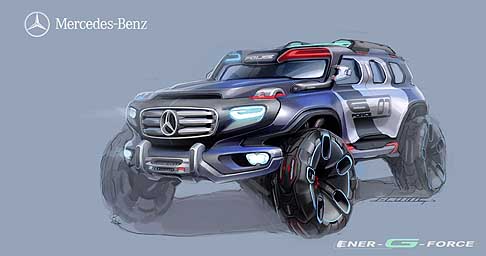 Mercedes - Mercedes Ener G-Force versione destinata forze dell´ordine, uscita prevista per il 2025 width=
