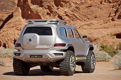 Mercedes - Mercedes-Benz Ener G Force off-road auto futuristica width=