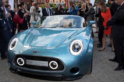 Mini - Mini Superleggera prototype al Concorso d´Eleganza Villa d´Este 2014 sulle rive del Lago di Como width=