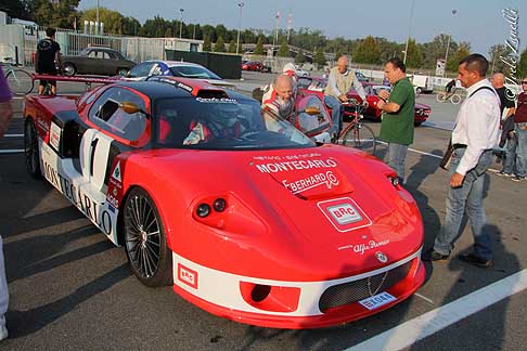 Montecarlo Automobili - Race car Montecarlo Carlo Chiti MonzaCodaLunga con il driver Roberto Olivo nell´abitacolo width=